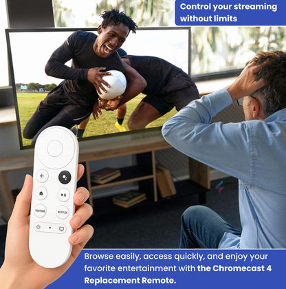 Simple Chromecast Remote Control for Easy Streaming