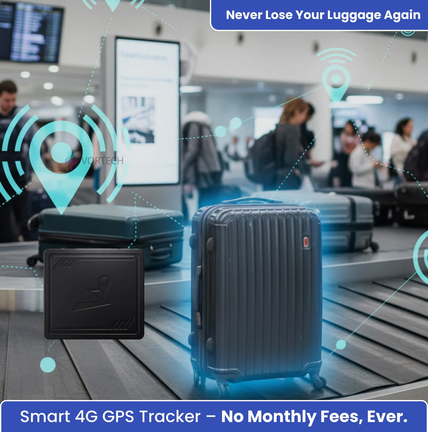 Portable GPS Travel Tracker with Live Updates