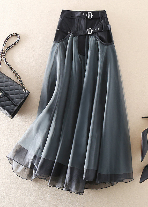 Chic Ombre Ruffled Midi Skirt Spring Collection - Luxicro