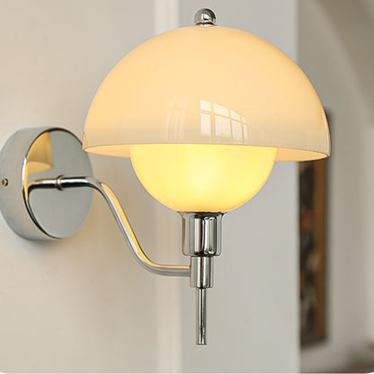 Soft Mushroom Shaped Hallway Wall Lamp With Warm Light - Luxicro