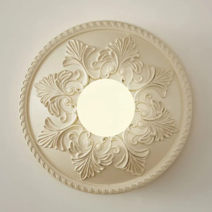 Bright White Plastic Wall Light - Luxicro