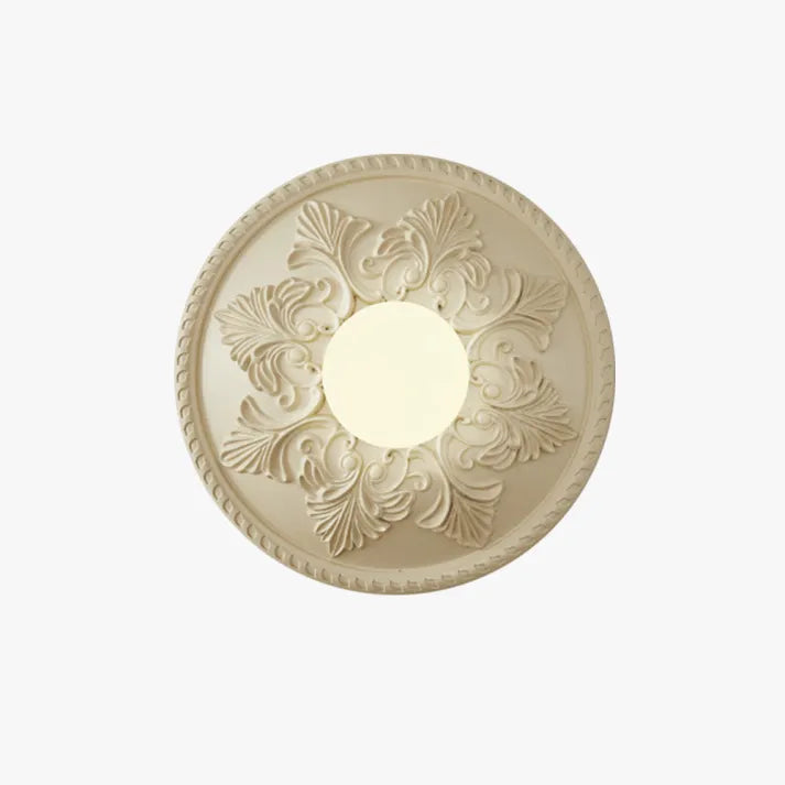 Bright White Plastic Wall Light