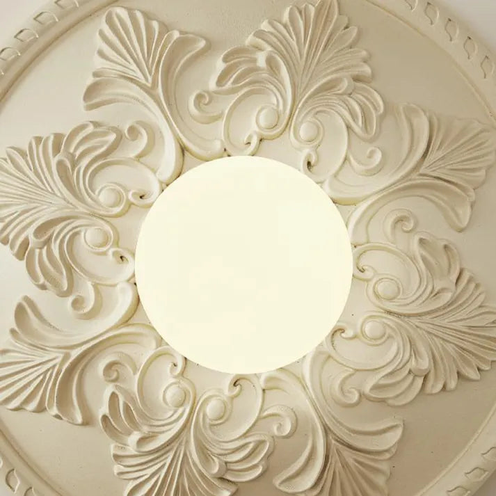 Bright White Plastic Wall Light