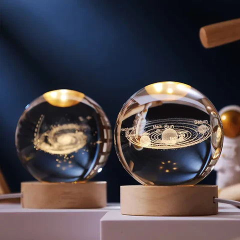 Shining Crystal Orb Decoration