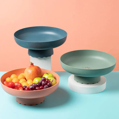 Simple Black Plastic Colander Bowl