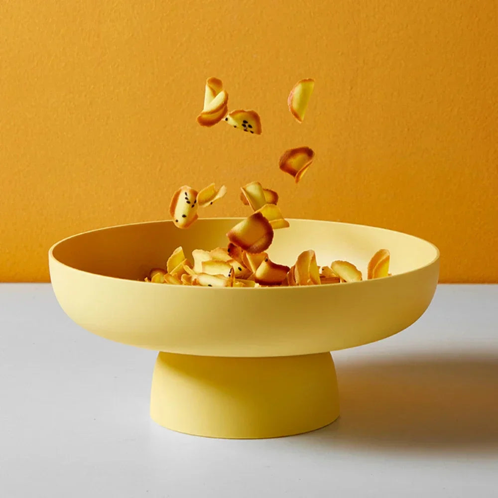 Simple Black Plastic Colander Bowl