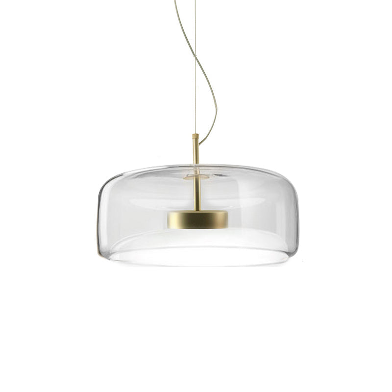 Stylish Hanging Glass Light Fixture