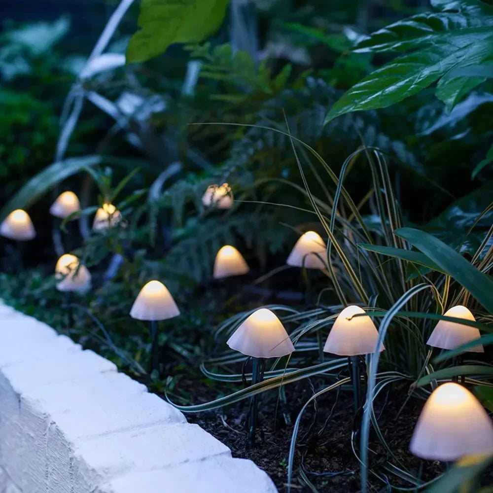 Outdoor Solar LED String Lights with Automatic Sensor
