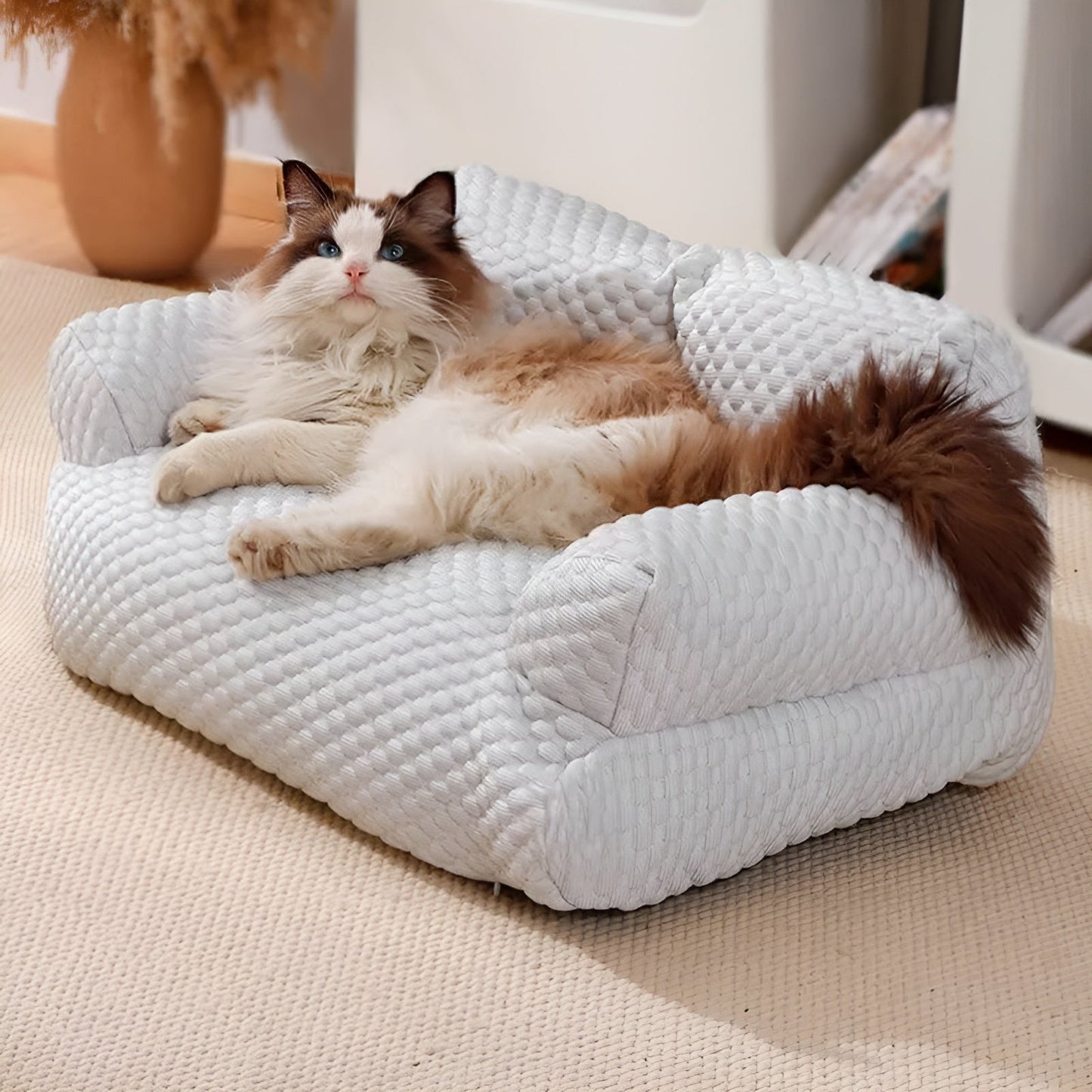 Plush Animal Bed Pillow for Pets