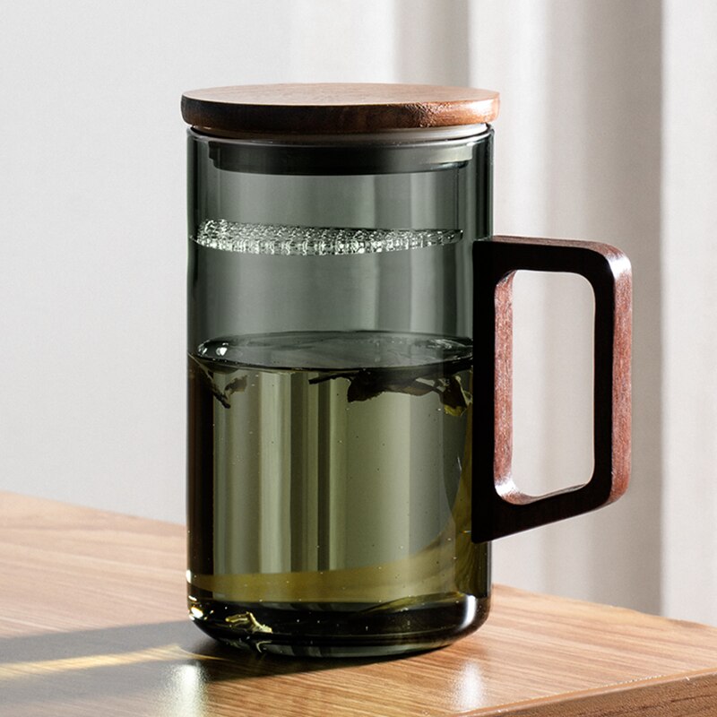 Durable Thermal Insulated Glass Tea Cup Set