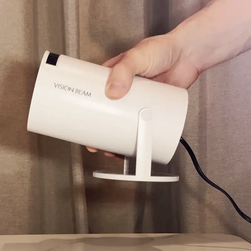 Portable WiFi Projector with Bluetooth Connectivity