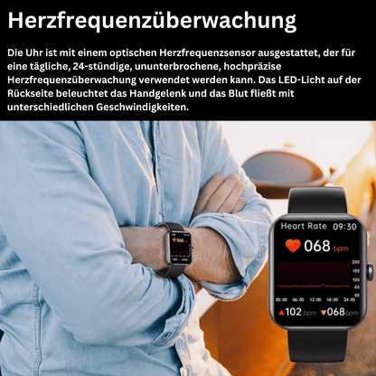Accurate Health Smartwatch - Easy Blood Glucose Tracking