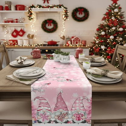 Festive Winter Snow Table Centerpiece