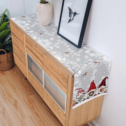 Festive Winter Snow Table Centerpiece