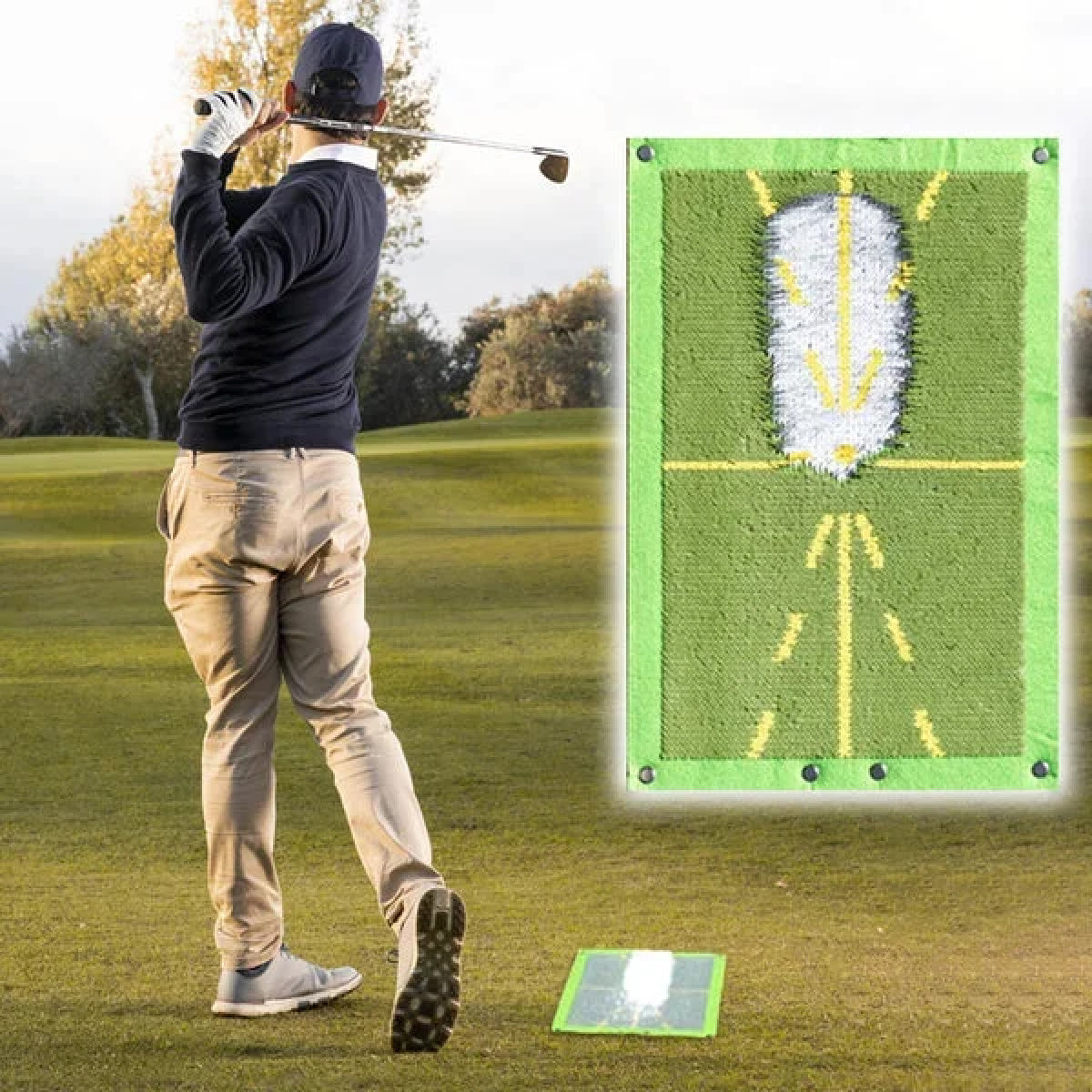Accurate Golf Swing Trainer Mat - Luxicro