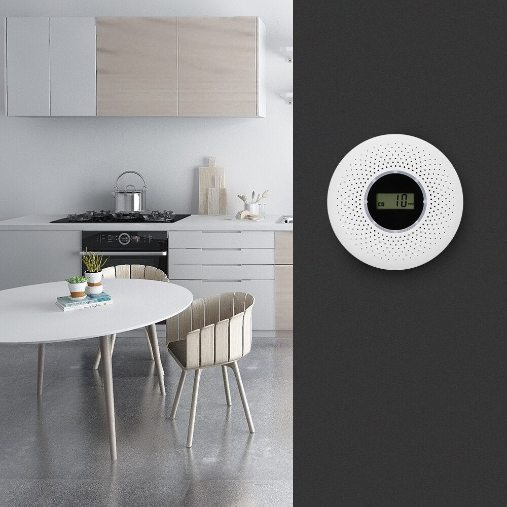 Smart Home Smoke and CO Alarm Detector