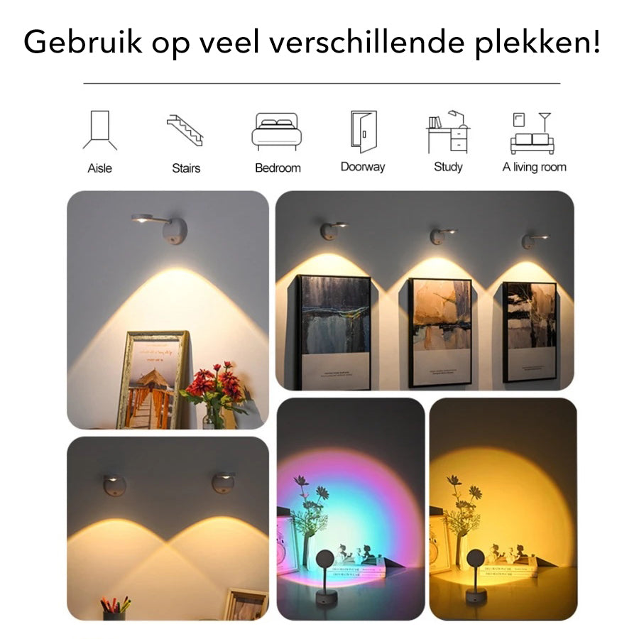Modern Wireless LED Wall Light