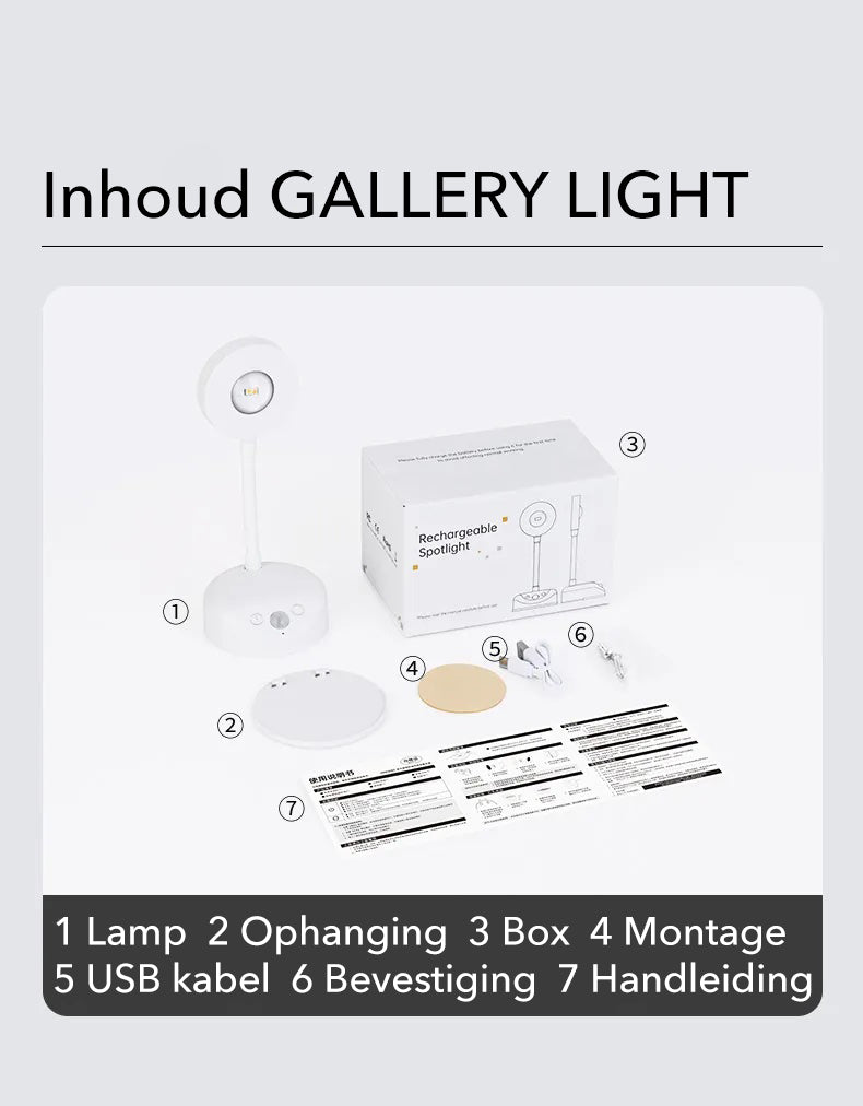 Modern Wireless LED Wall Light