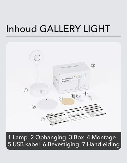Modern Wireless LED Wall Light