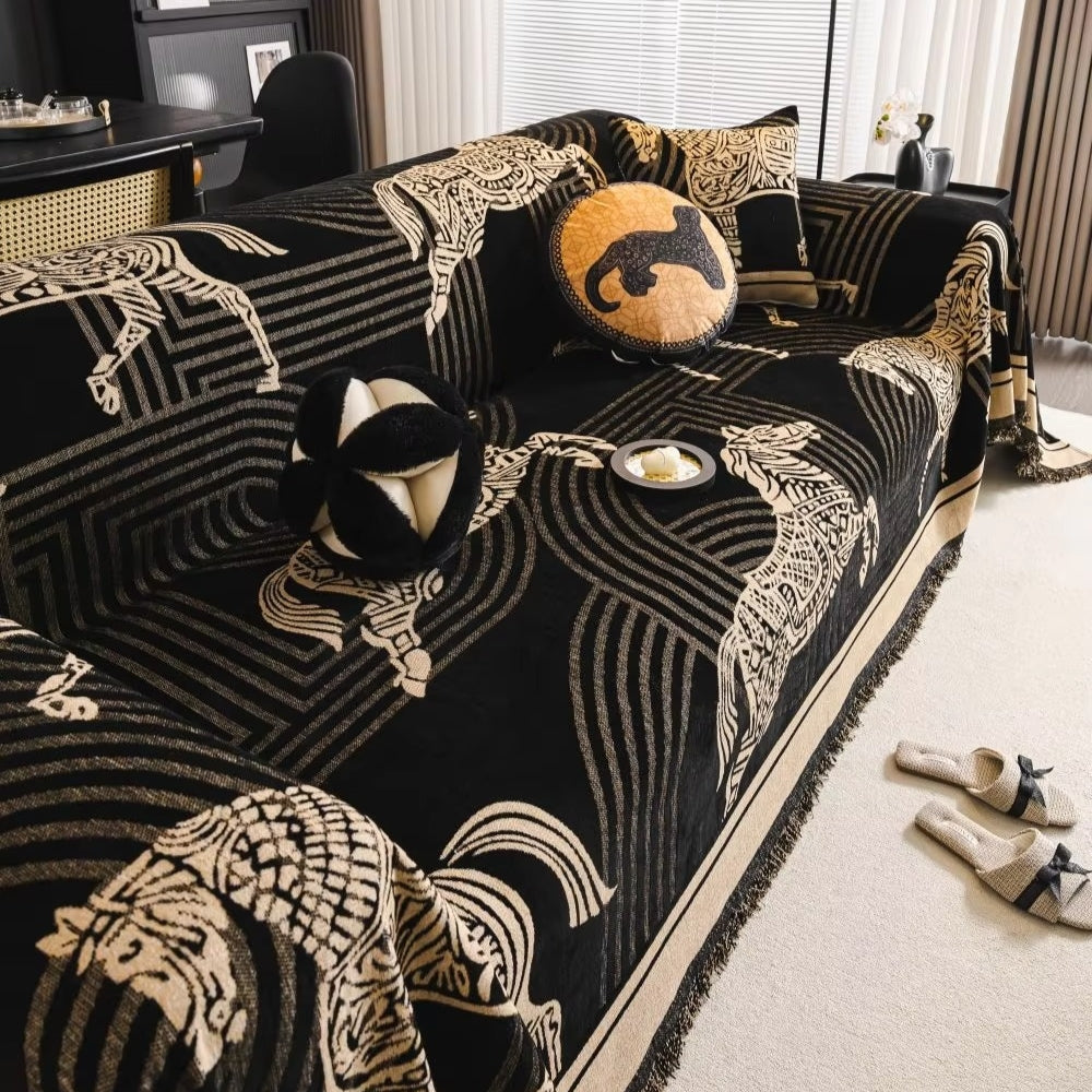 Durable Horse Pattern Furniture Cover - Luxicro