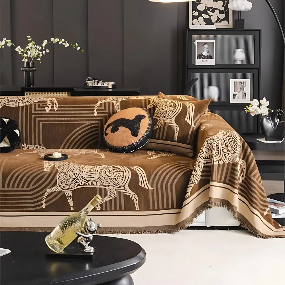 Durable Horse Pattern Furniture Cover