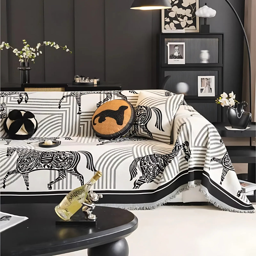 Durable Horse Pattern Furniture Cover