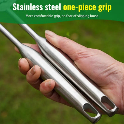 Durable Stainless Steel Garden Rake
