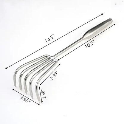 Durable Stainless Steel Garden Rake