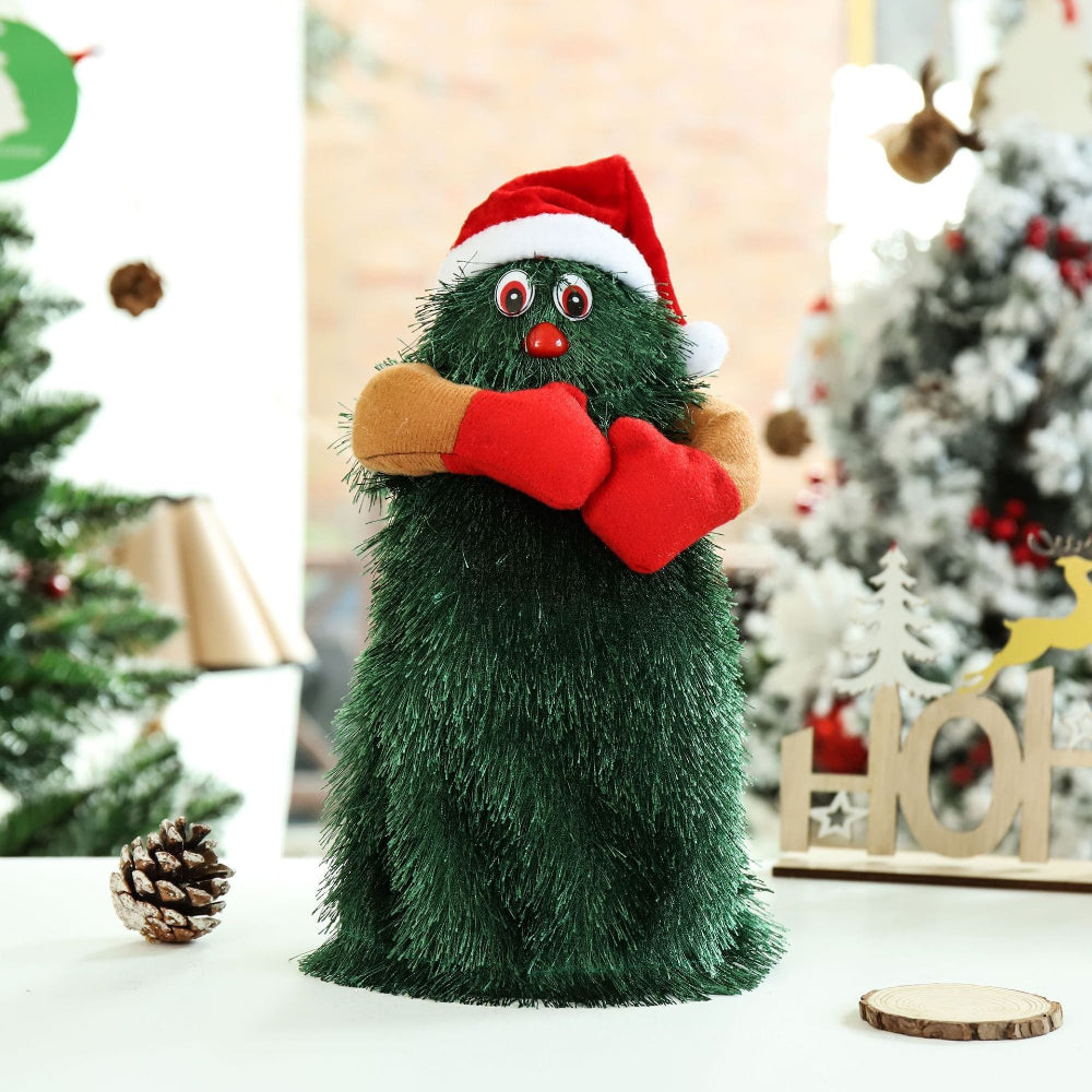 Fun Animated Christmas Tree Plush Toy