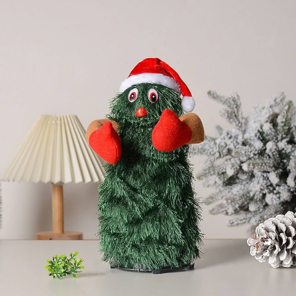 Fun Animated Christmas Tree Plush Toy