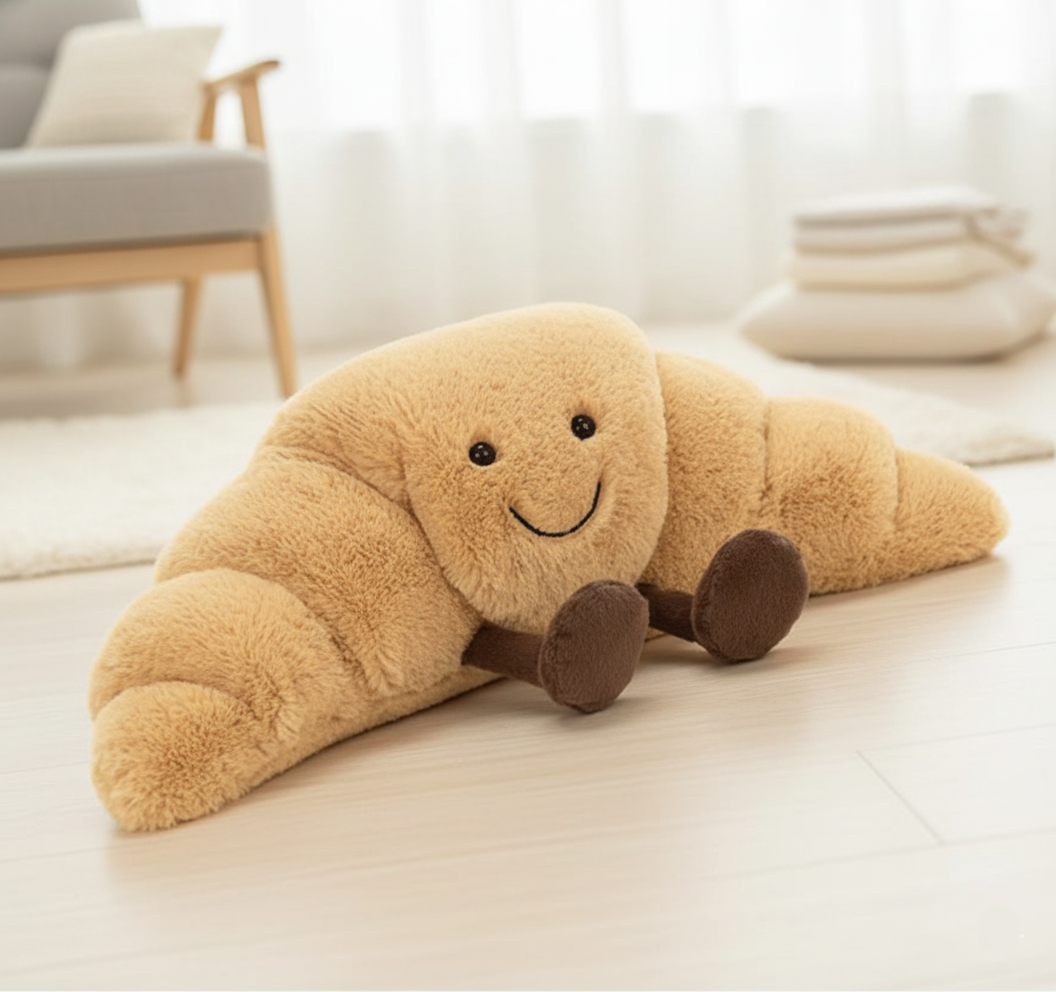 Cute Bread Soft Plush Toy Set