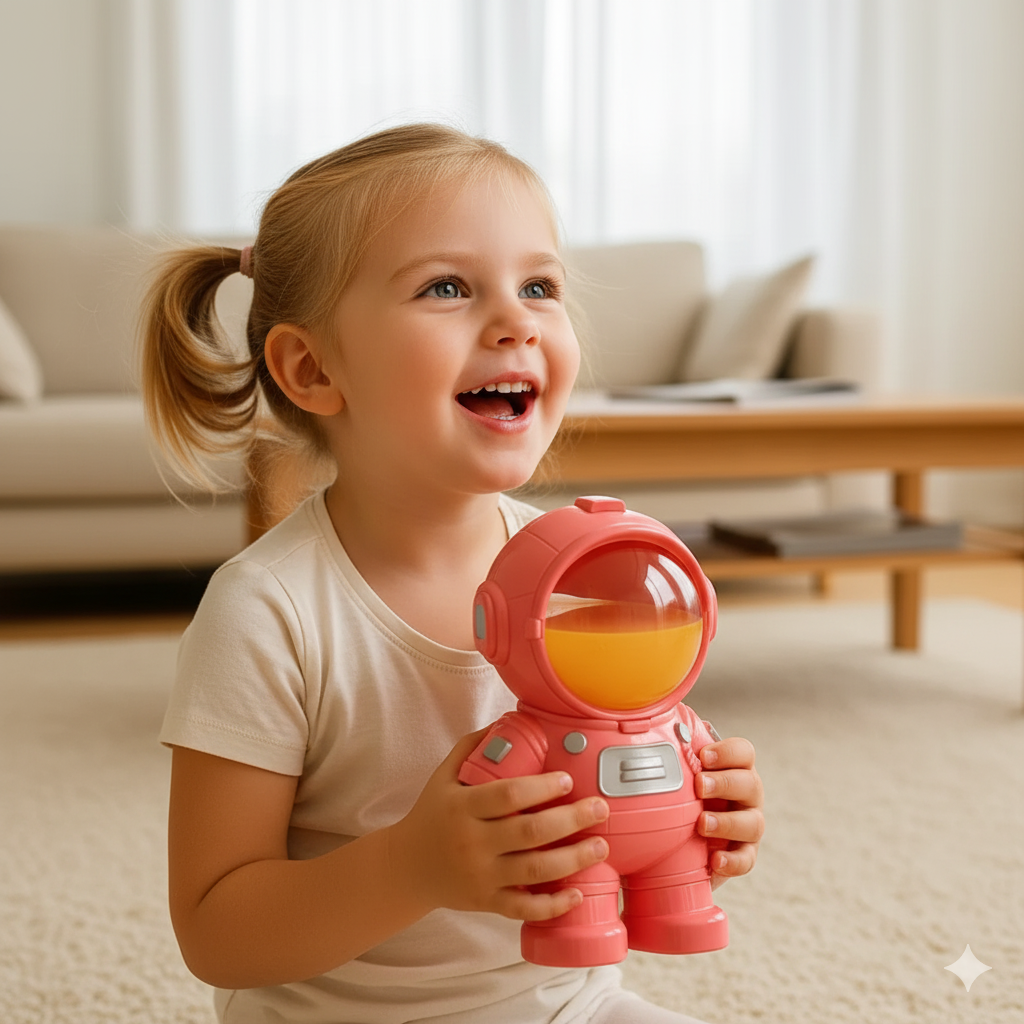 Fun Kids Space Water Bottle - Luxicro