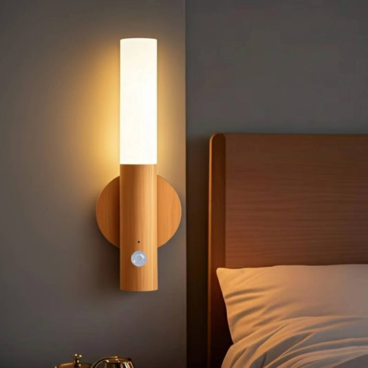 Automatic LED Nightlight Plug with USB Rechargeable Power - Luxicro