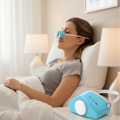 Compact Sleep Apnea Relief Mask Device