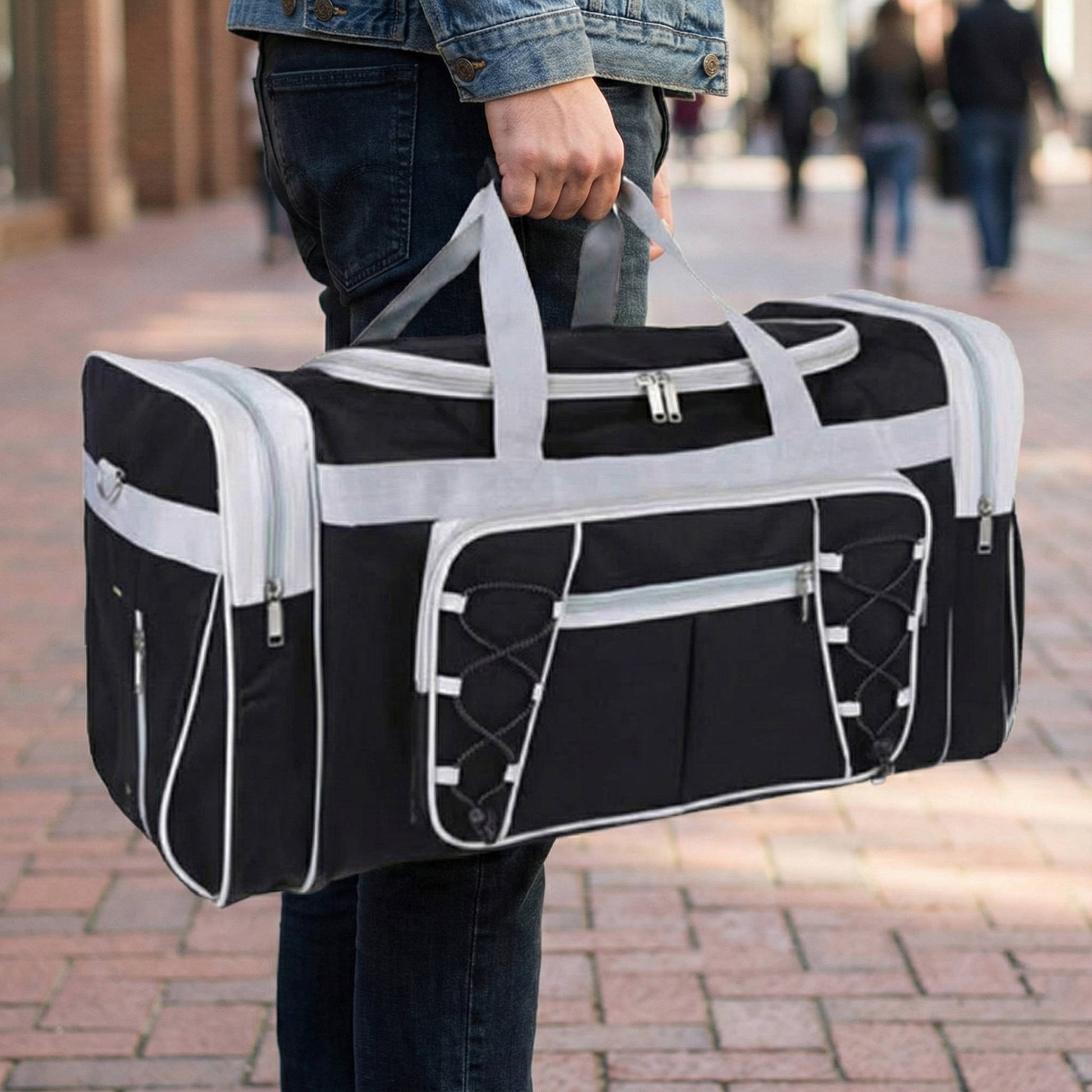 Big Water-Resistant Travel Duffle Bag - Luxicro