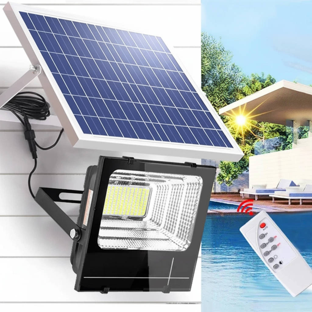 Bright 600W Solar Powered Outdoor Security Lights - Luxicro