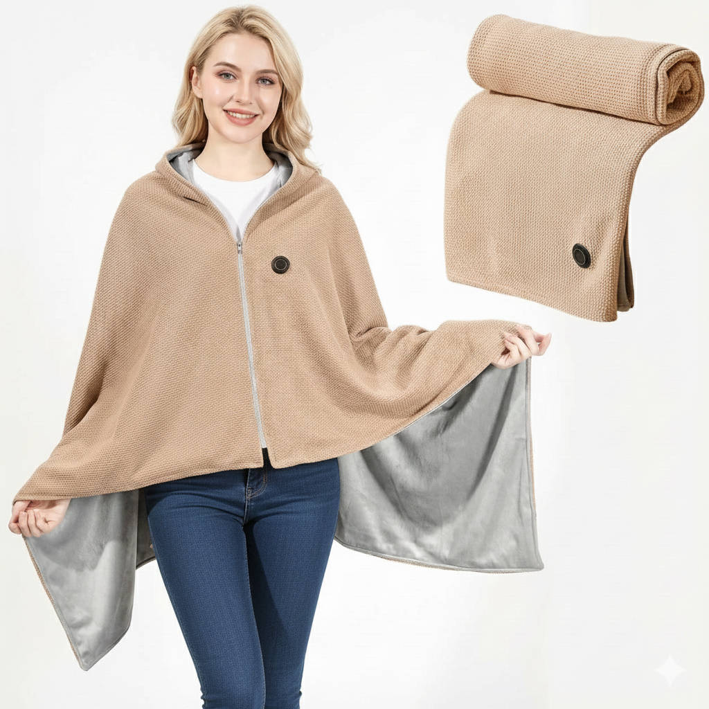 Cozy Electric Wrap Blanket - Luxicro