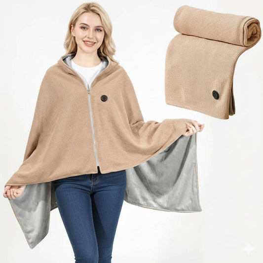 Cozy Electric Wrap Blanket - Luxicro