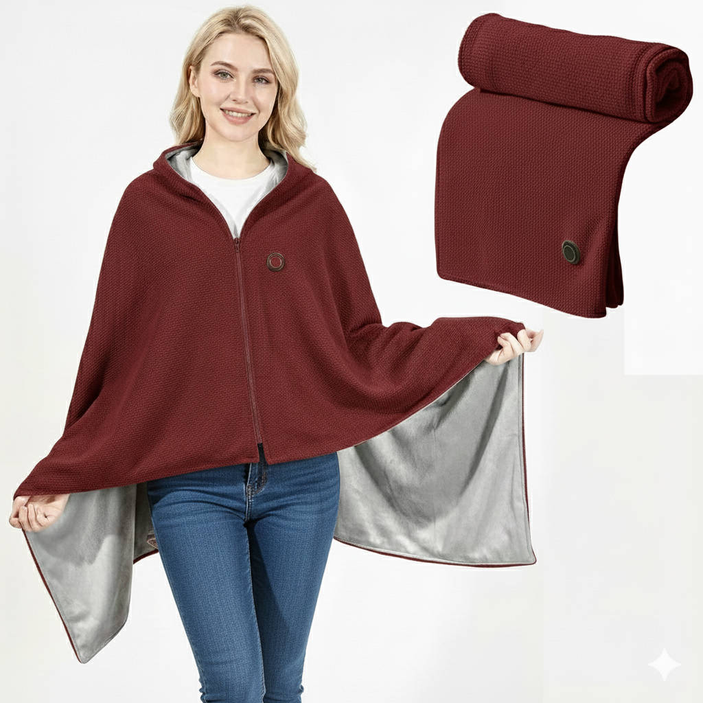 Cozy Electric Wrap Blanket