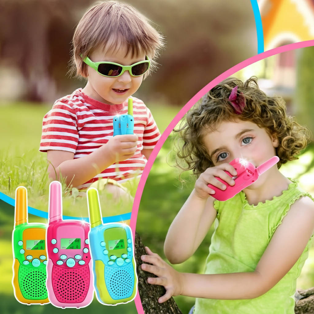 Fun Kids Radio Walkie Talkie Set - Luxicro