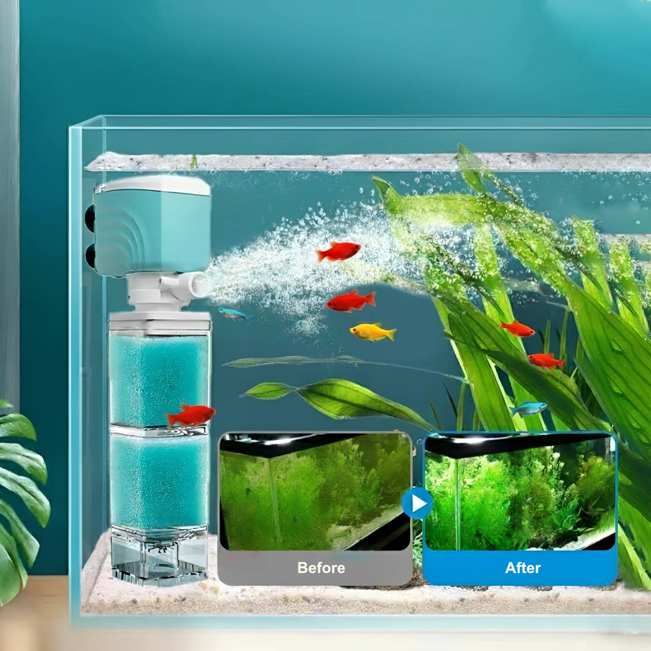Aquarium Water Purification System - Luxicro