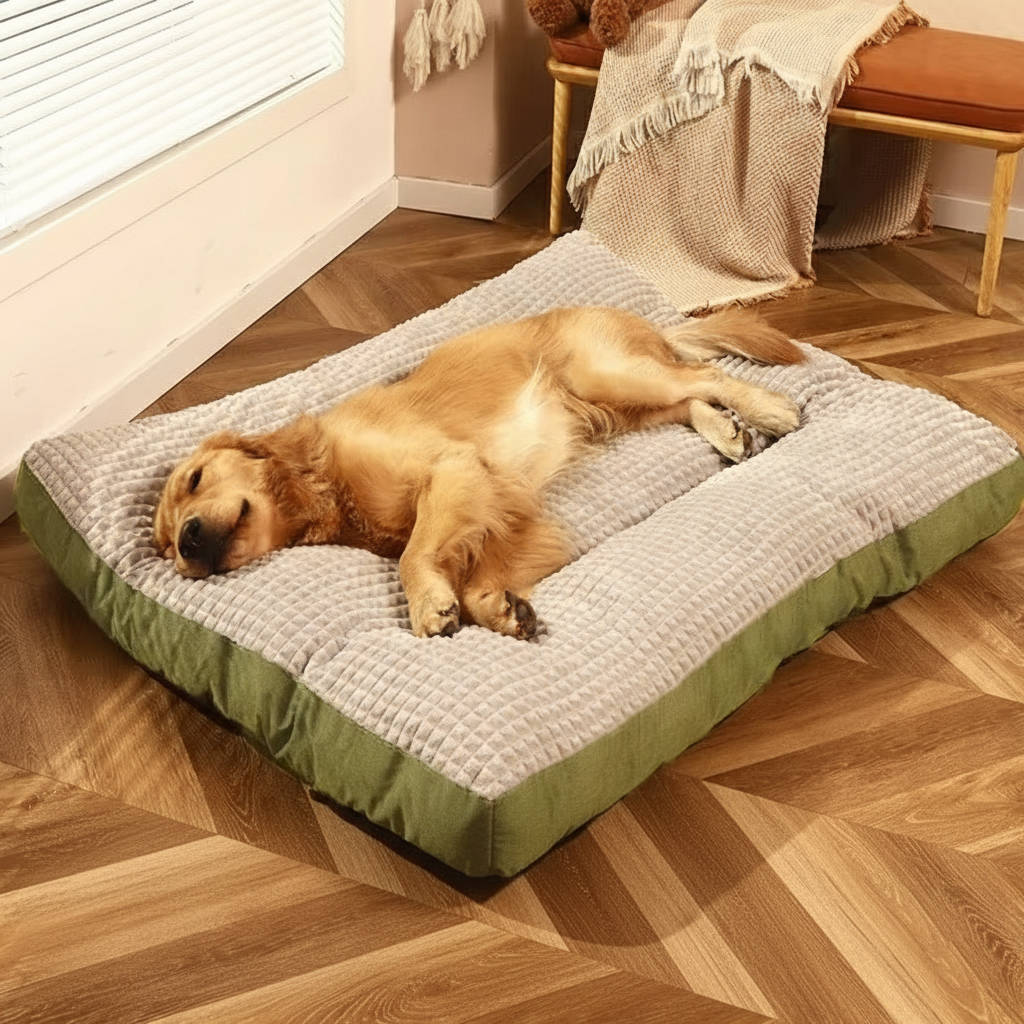 Cozy Pet Dog Bed Plush Fleece - Luxicro
