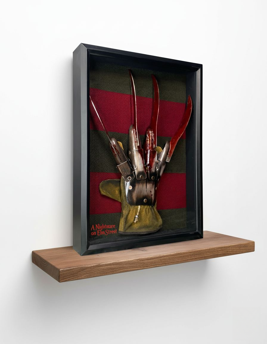 Scary Freddy Krueger Glove and Sweater Prop Set - Luxicro