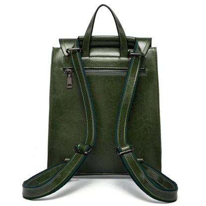 Stylish Ladies Leather Daypack