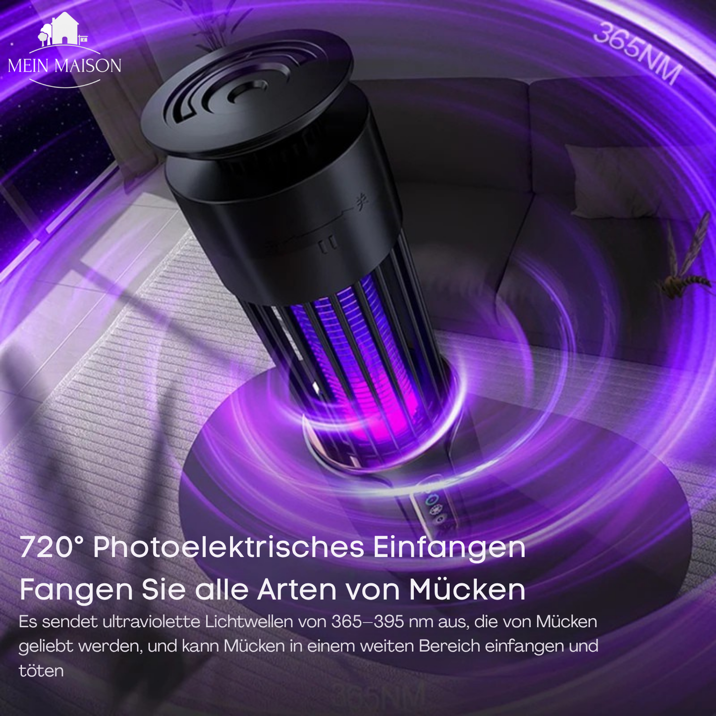 Portable Bug Zapper Mosquito Lamp