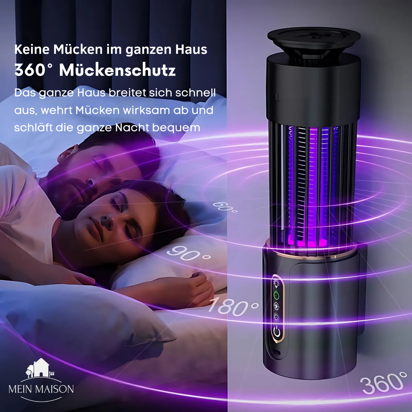 Portable Bug Zapper Mosquito Lamp