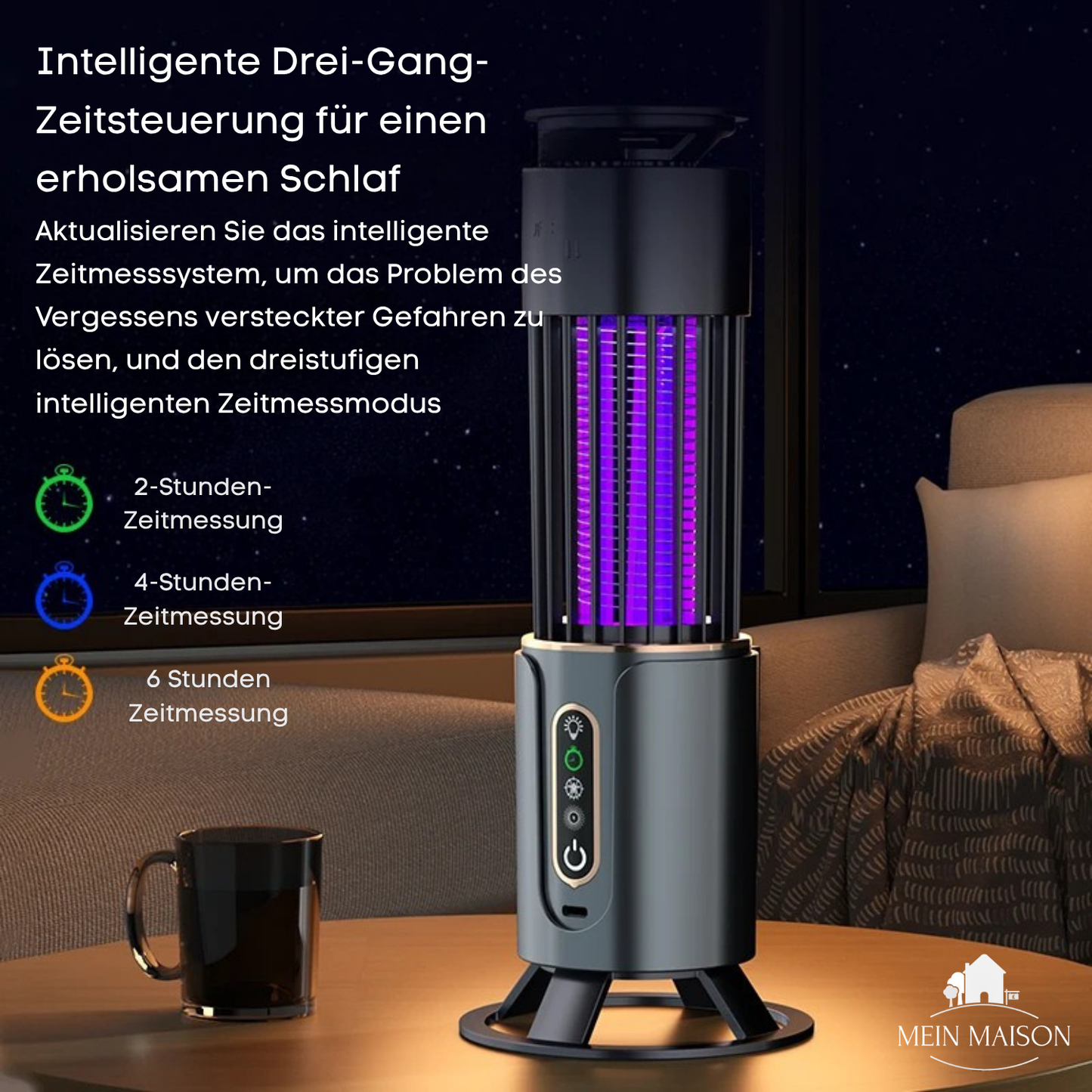 Portable Bug Zapper Mosquito Lamp