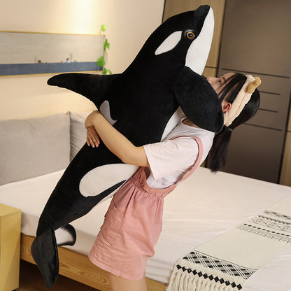 Big Plush Shark Pillow Toy - Luxicro