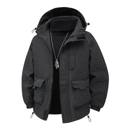 Comfortable Mens Insulated Hoodie Jacket