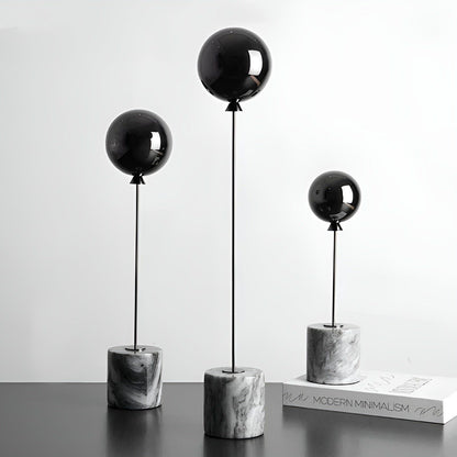Luxury Figurine with Marble Base and Gold Details - Luxicro